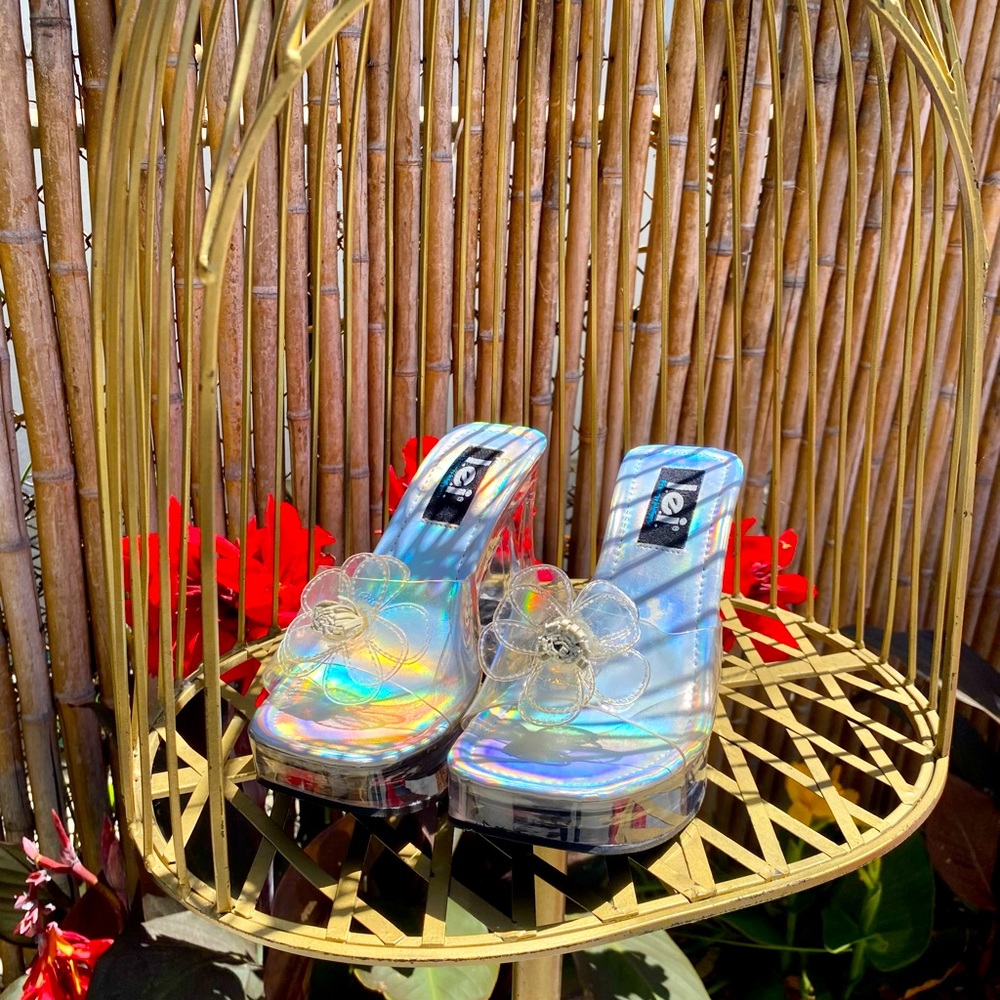 Vintage Rare 90s l.e.i. Clear Heal